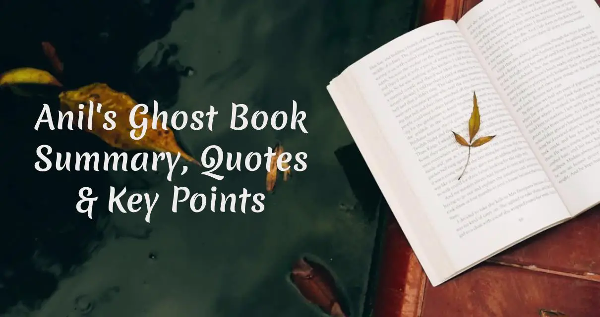 Anil's Ghost Book Summary, Quotes & Key Points